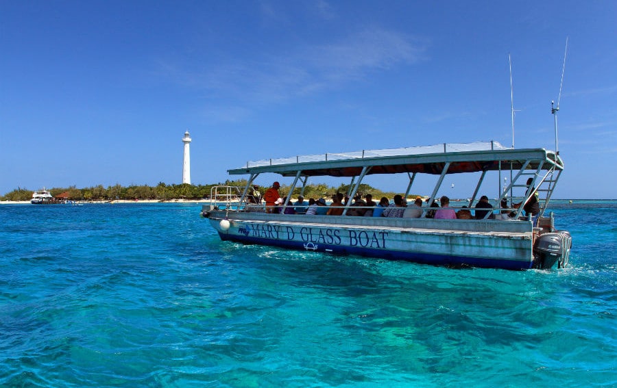 Glass Bottom Boat Amedee Island