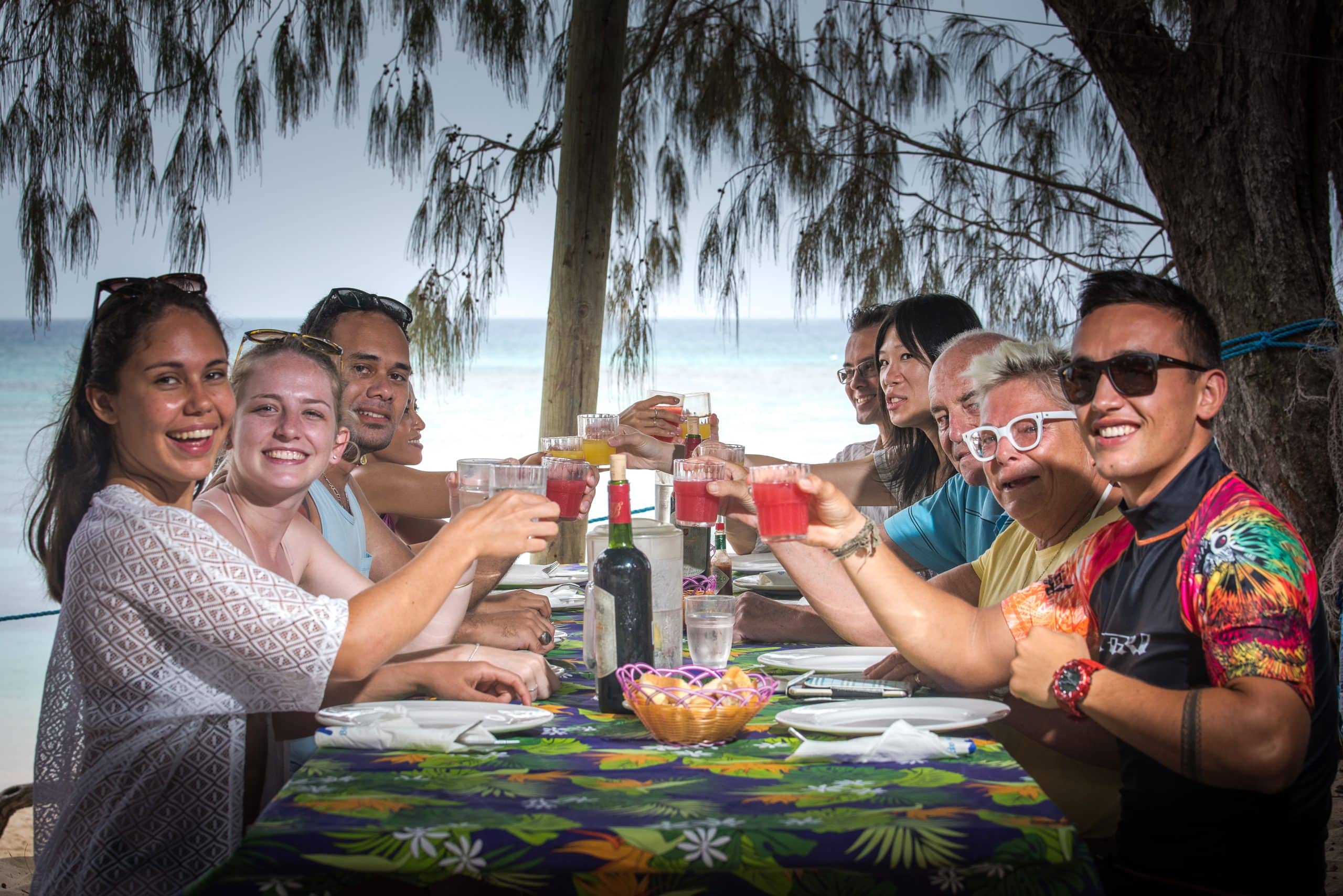 Private charter of the boat or islet